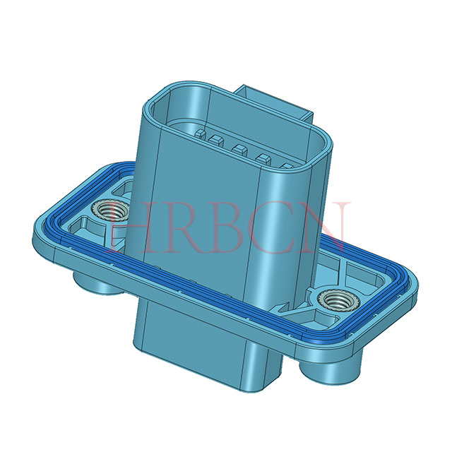 Conector de poder impermeable del alambre al alambre de HRB 4.0m m con el soporte del panel