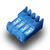 Alimentación IDC con conector de pestañas polarizadoras M2050-NCR (180°)