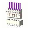 Conector de PCB de acoplamiento indirecto con tornillo y IDC RAST 5 serie M5038 de 5,0 mm