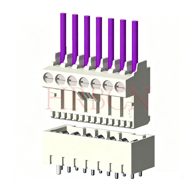 Conector de PCB de acoplamiento indirecto con tornillo y IDC RAST 5 serie M5038 de 5,0 mm