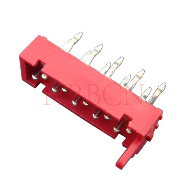 Conector macho de doble fila con paso de 1,27 mm a bordo M25483-2xN