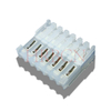 Alimentación de paso de 2,54 mm a través de IDC con pestañas polarizadoras M2051-NR