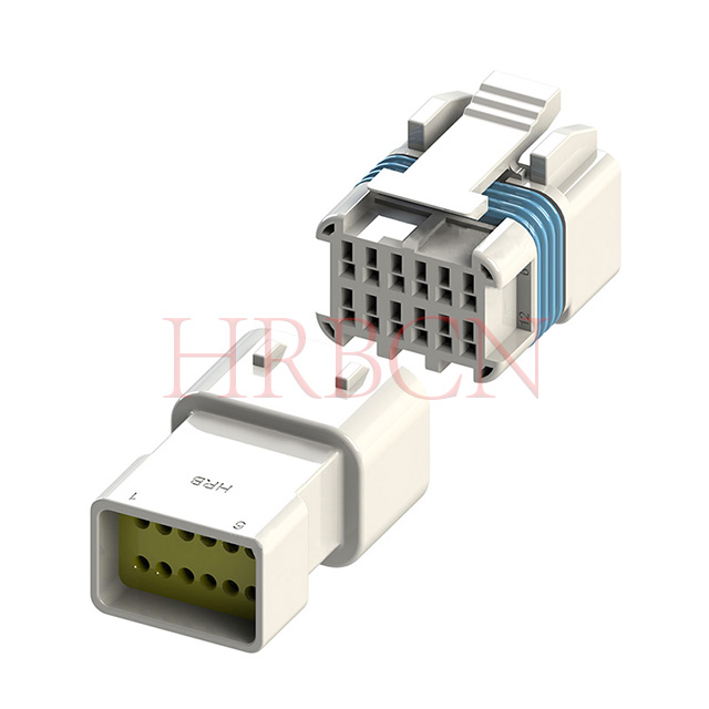 Conectores impermeables de cable a cable de 4-24 pines con paso de 2,0 mm