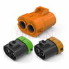 Cable impermeable de paso de 11,0 mm a conector de cable con 2 pines
