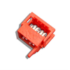 Conector macho IDC vertical de doble fila con paso de 1,27 mm