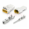 Conectores impermeables de alambre a alambre de fila única con paso de HRB 3,0 mm 
