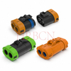 Cable impermeable de paso de 11,0 mm a conector de cable con 2 pines