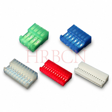 Conector IDC de paso 2,54, extremo cerrado de 90 grados con pestañas polarizadoras