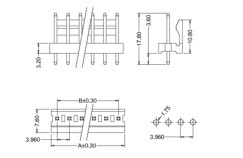 Dimensiones del M3695-NK(S)