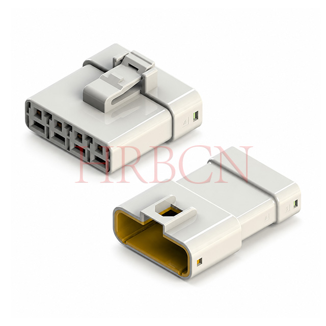 Conector impermeable de cable a cable de fila de canto HRB de 6,35 mm 