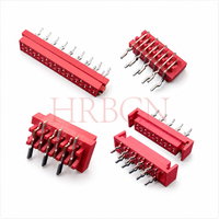 Conector hembra placa a placa de doble fila con paso de 1,27 mm M25481/M25482/M25484