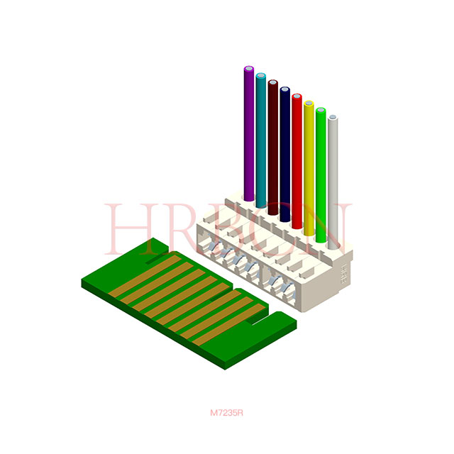 Conector RAST 2.5 IDC con tecnología IDT | Conector HRB M723X
