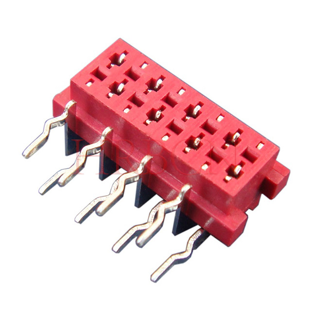 Conector hembra placa a placa de doble fila con paso de 1,27 mm M25481/M25482/M25484