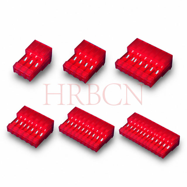 Conector de extremo cerrado HRB 2.54 IDC sin pestañas polarizadoras