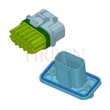 Conector de poder impermeable del alambre al alambre de HRB 4.0m m con el soporte del panel
